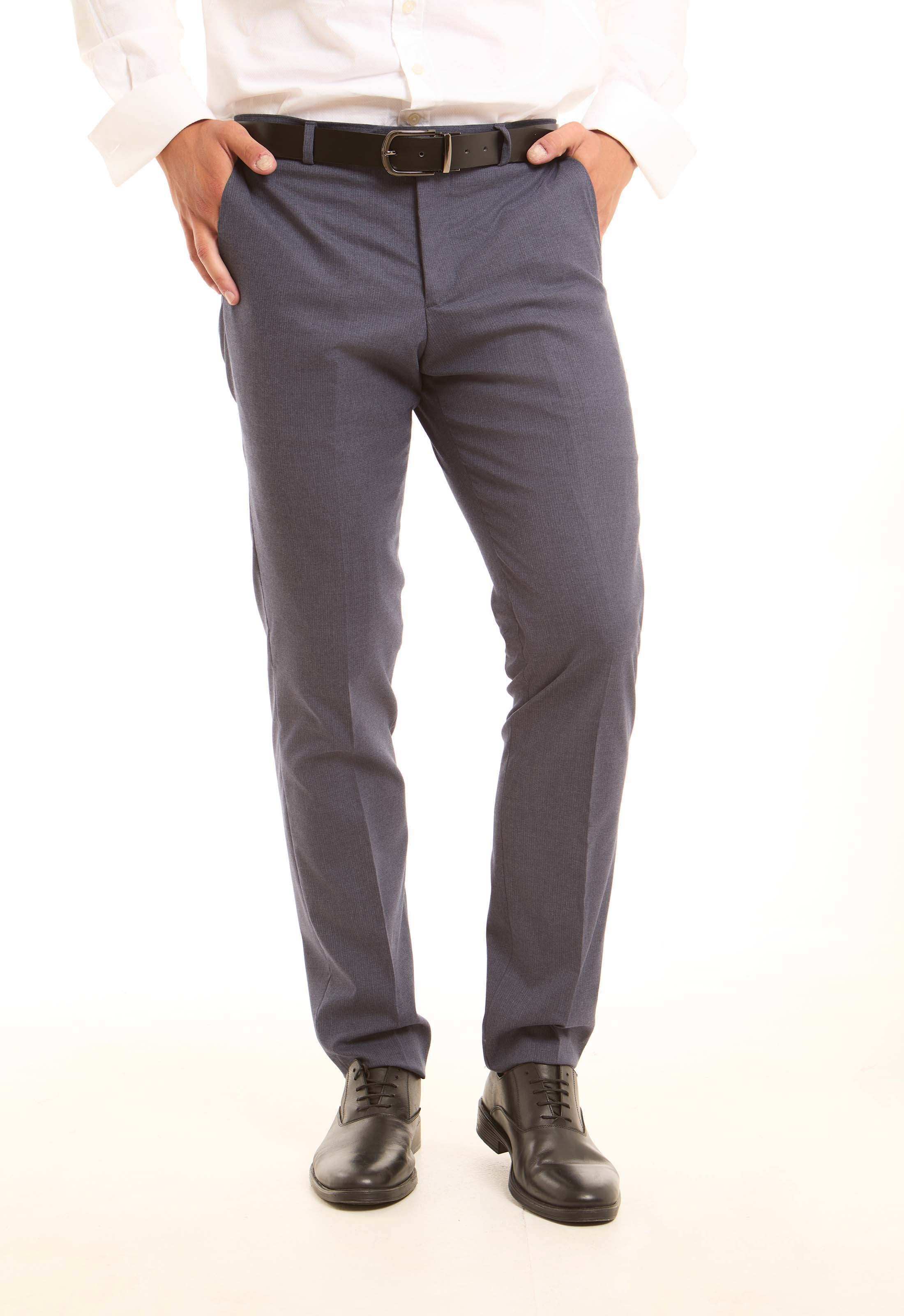 Refined Slim Viscose-Blend Suit Pants