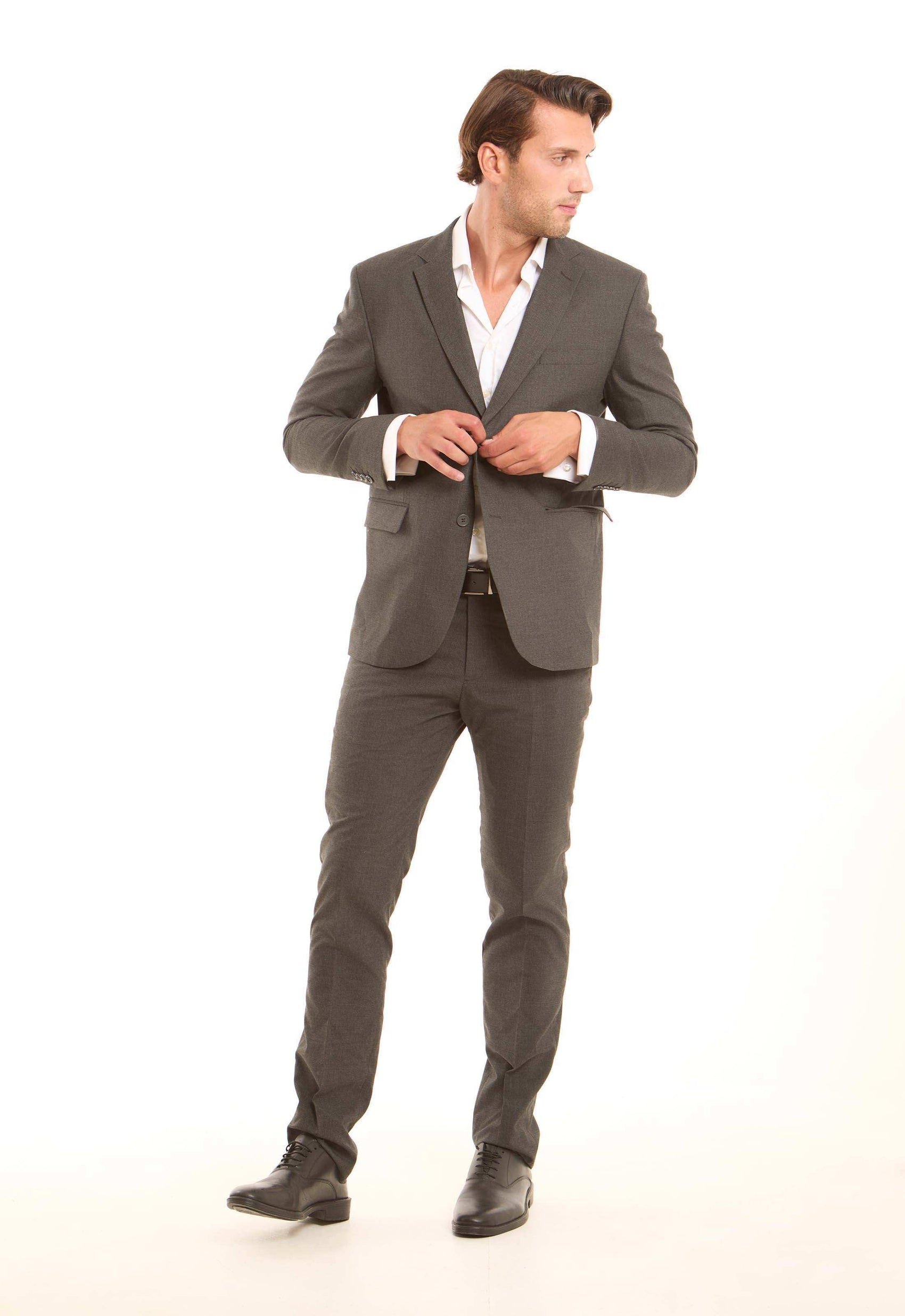 Refined Slim Viscose-Blend Suit Pants