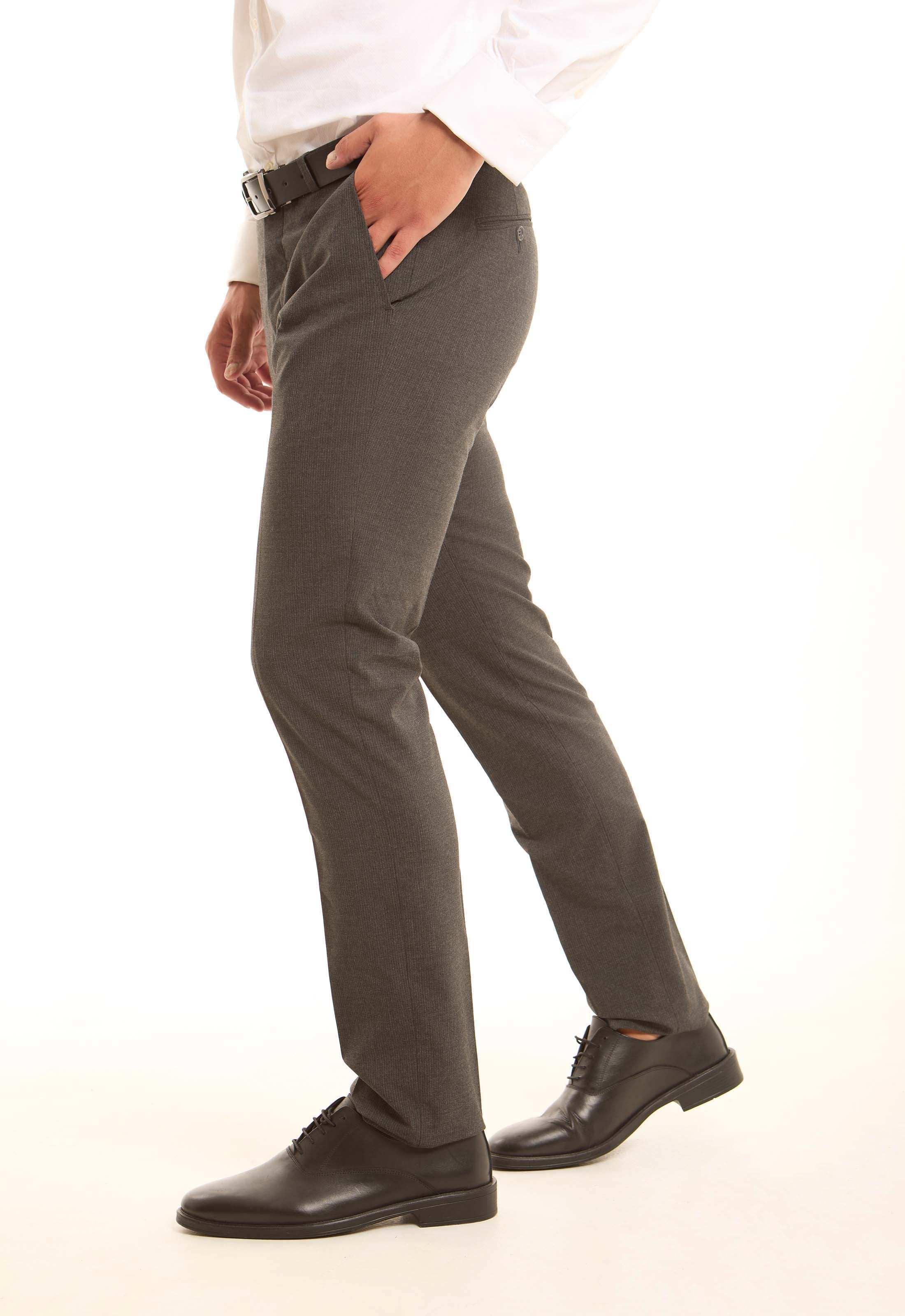 Refined Slim Viscose-Blend Suit Pants