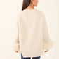Belted Wool-Blend Fur-Trim Coat