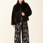 Luxurious Faux Fur Polyester Jacket