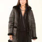 Faux-Fur Hooded Long Coat