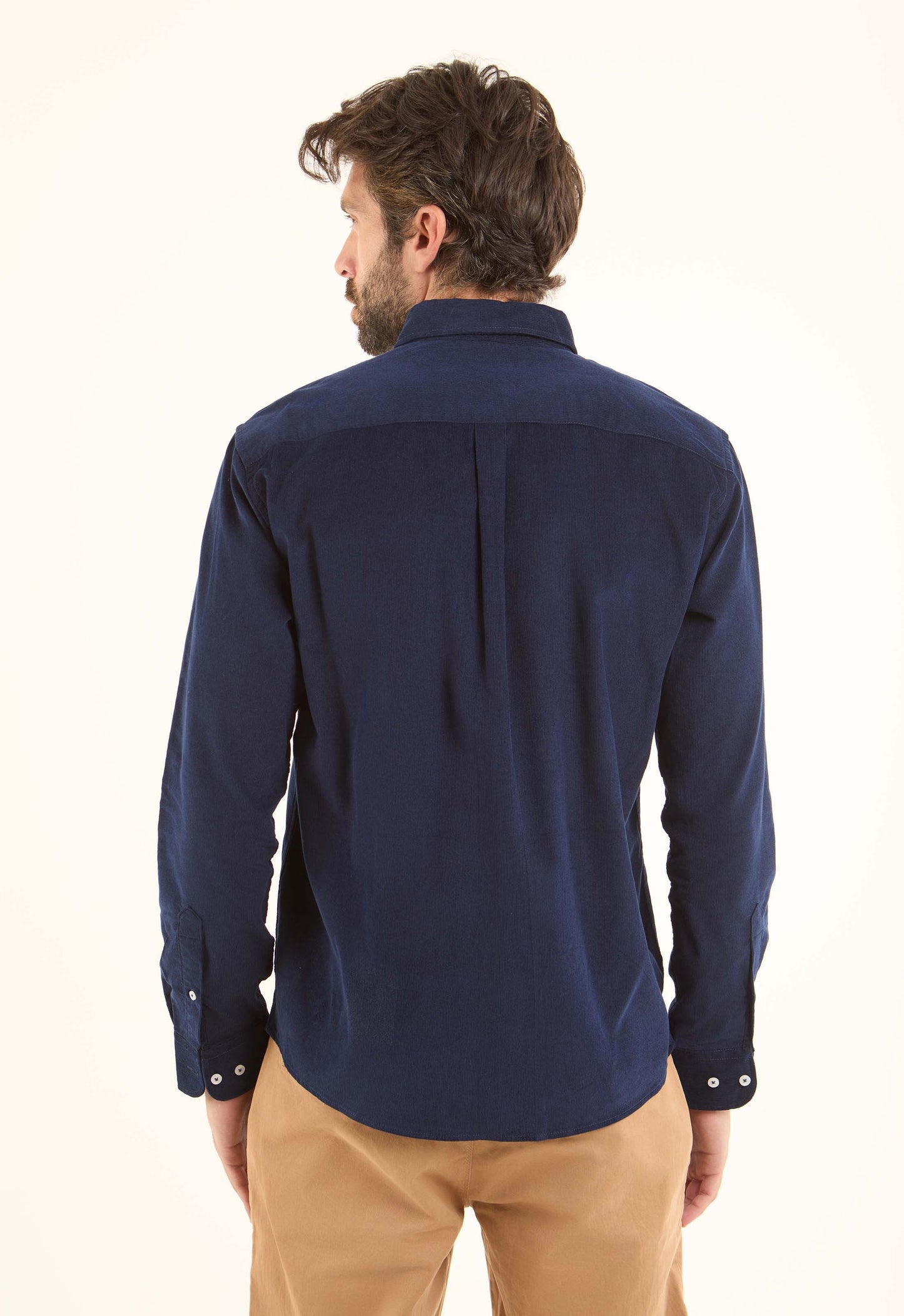 Regular Fit Ribbed Casual Shirt