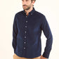 Regular Fit Ribbed Casual Shirt