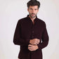 Regular Fit Ribbed Casual Shirt