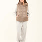Reversible Solid Puffer Vest with Inner Fur