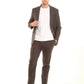 Comfy Linen-Cotton Slim-Leg Trousers