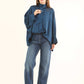 Elegant Tie-Neck Satin Blouse