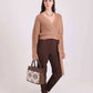 V-Neck Chunky Knit Wrap Cardigan