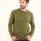 Ribbed Crew Neck Knitted Basic Pullover