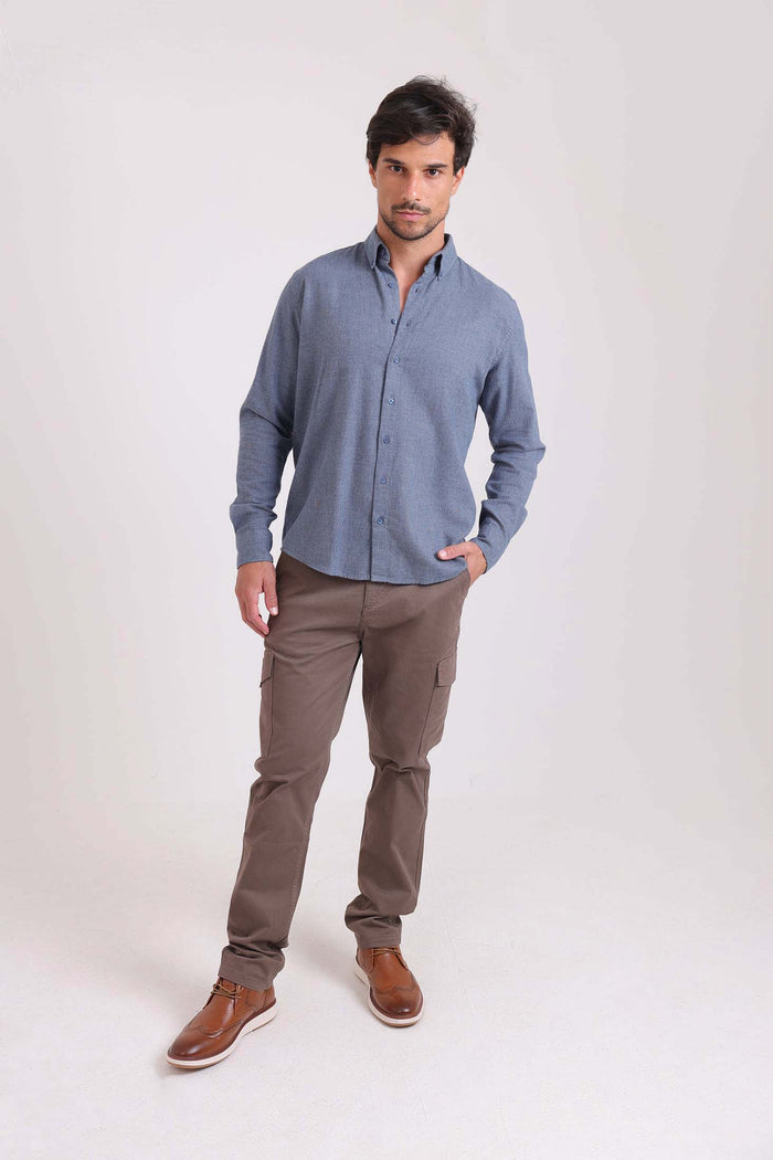 Refined Casual Button-Up Shirt