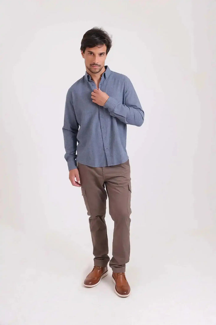 Refined Casual Button-Up Shirt