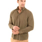 Regular Fit Ribbed Casual Shirt