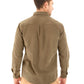 Regular Fit Ribbed Casual Shirt