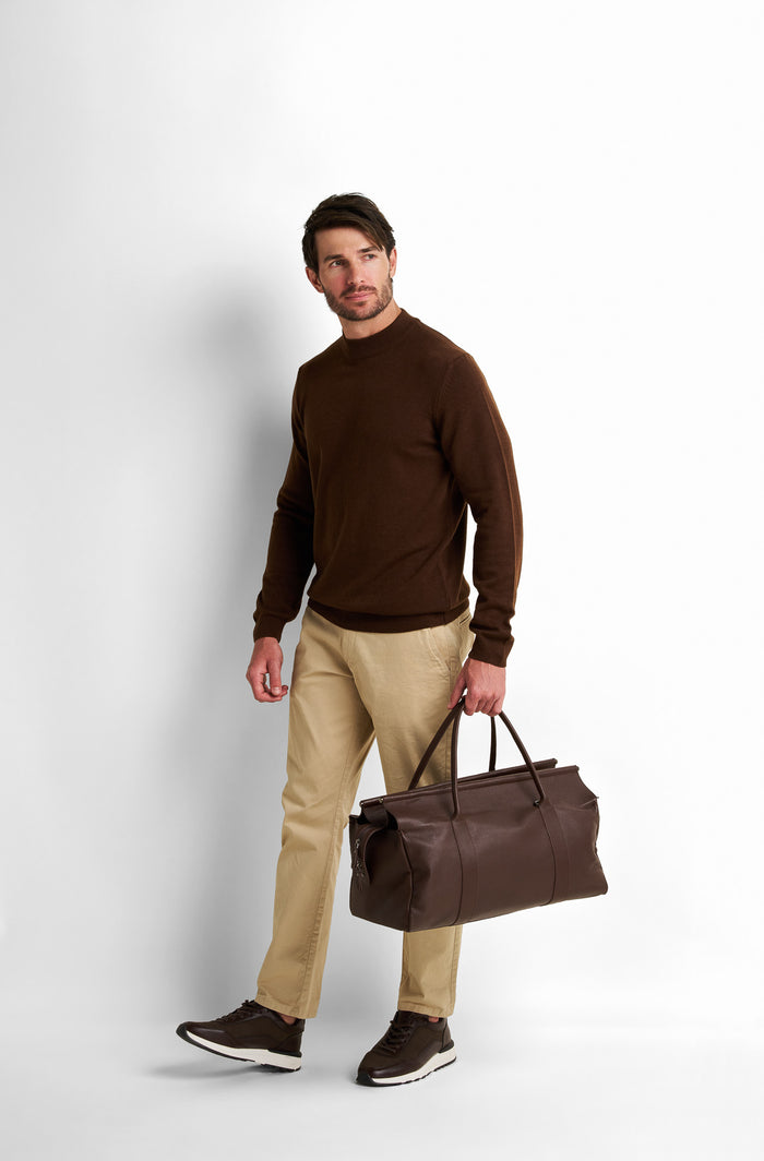 Top Grain Leather Tote Bag