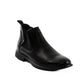 Elegant Leather Slip On Ankle Boots
