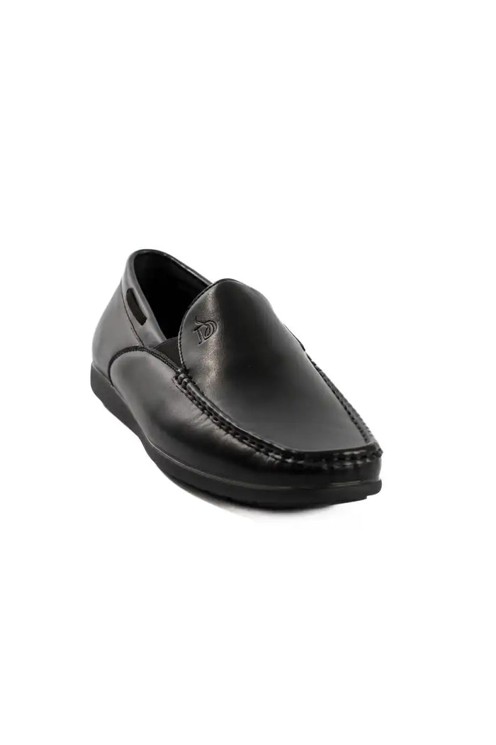 Noir Classic Loafers