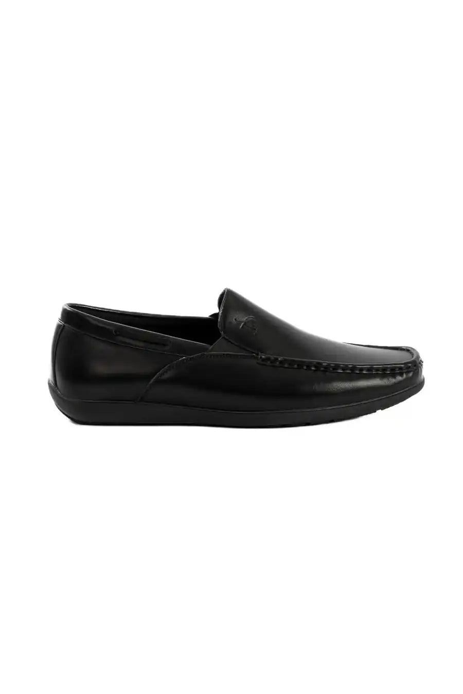 Noir Classic Loafers