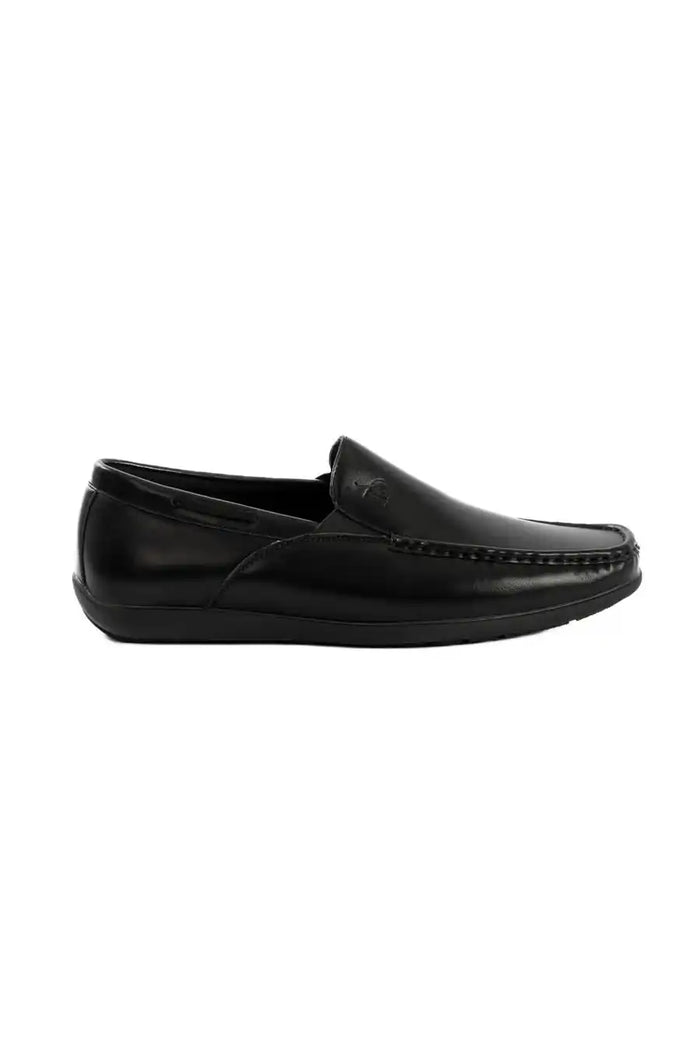 Noir Classic Loafers