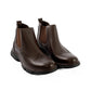 Round Toe Cap Oxford Ankle Boots