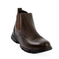 Round Toe Cap Oxford Ankle Boots