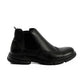 Round Toe Cap Oxford Ankle Boots