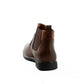 Leather Low-Heel Ankle Boots