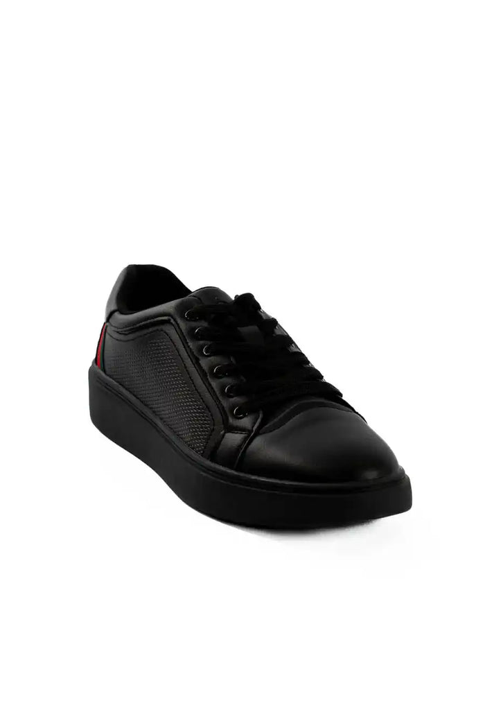 Black Heritage Stripe Sneakers