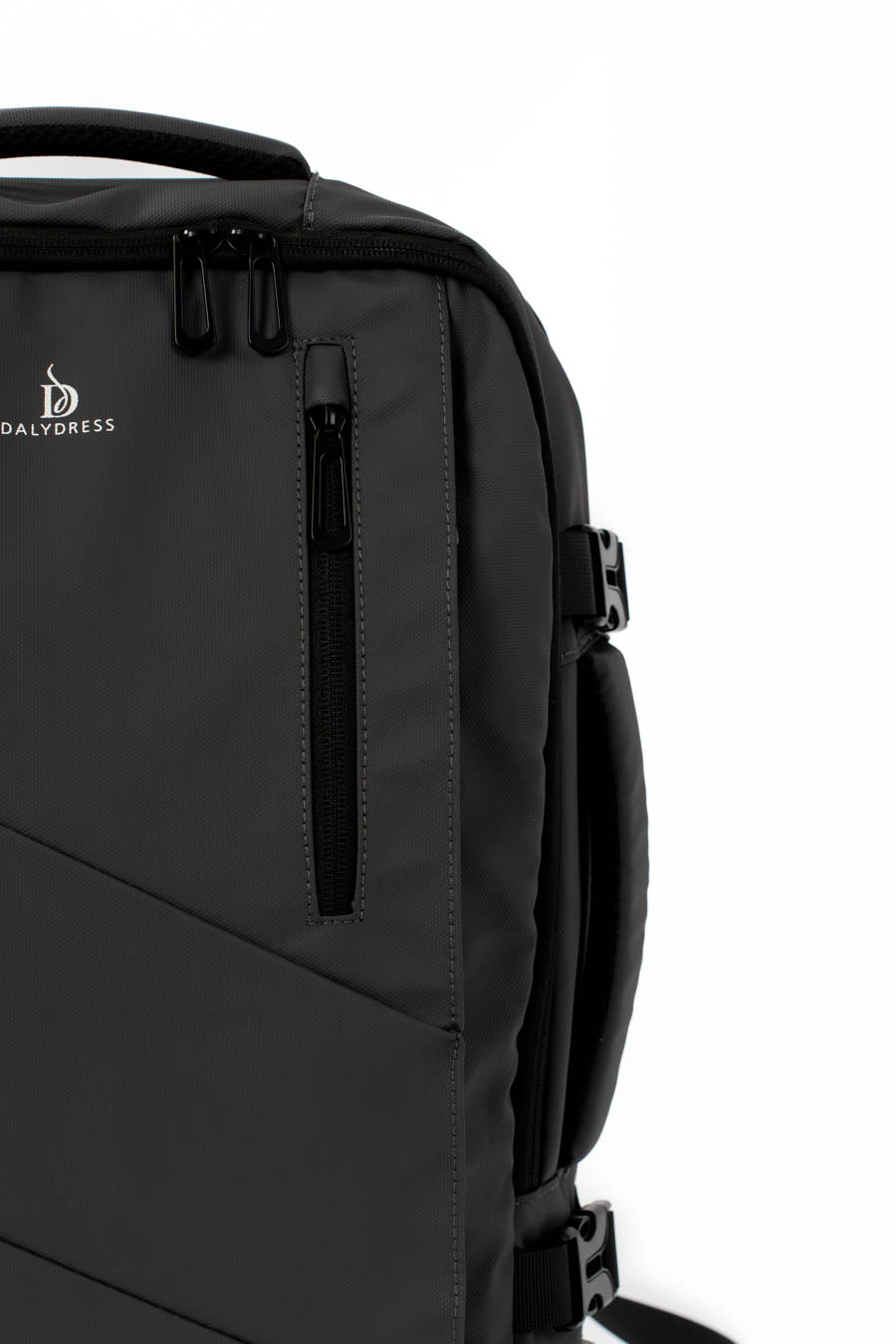 حقيبة ظهر لابتوب مع جيب بسحاب أمامي