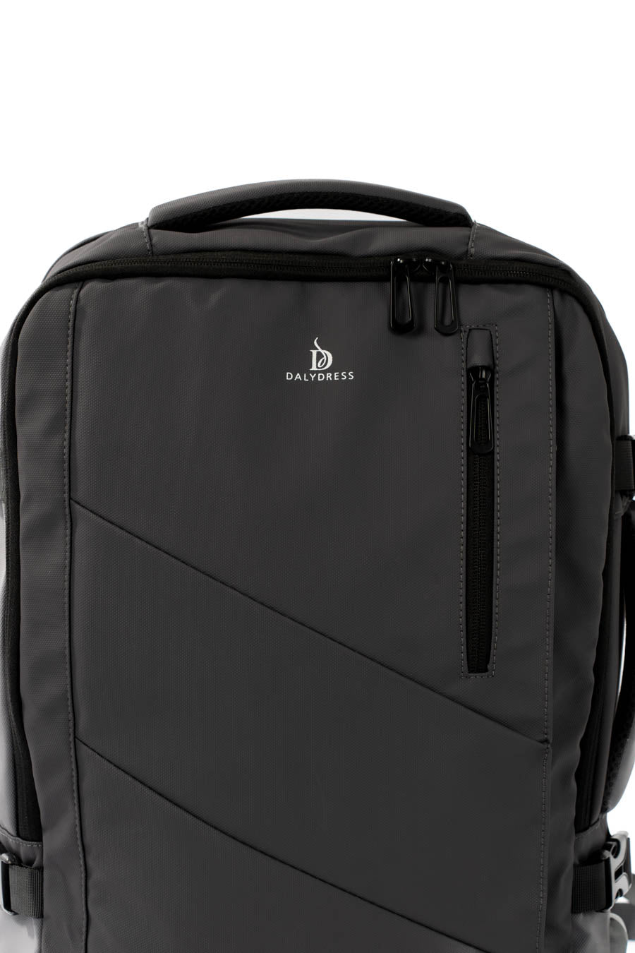 حقيبة ظهر لابتوب مع جيب بسحاب أمامي