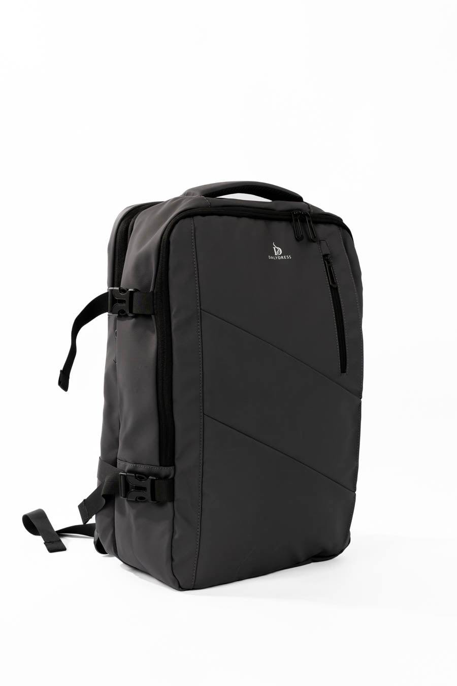 حقيبة ظهر لابتوب مع جيب بسحاب أمامي