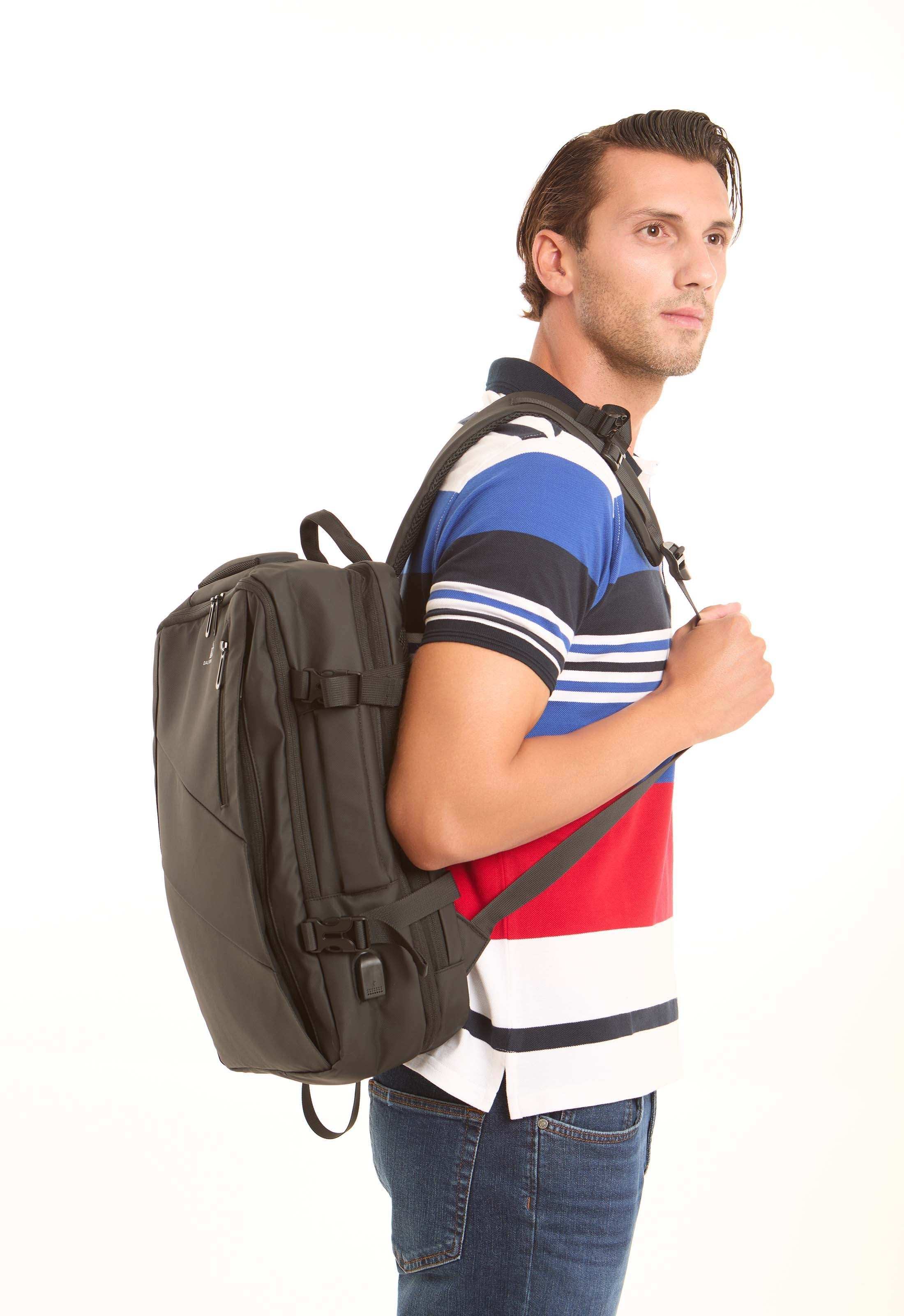 Laptop Backpack with Front Zipped Pocket