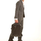 Geometric Hard-Shell Laptop Backpack