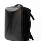Geometric Hard-Shell Laptop Backpack