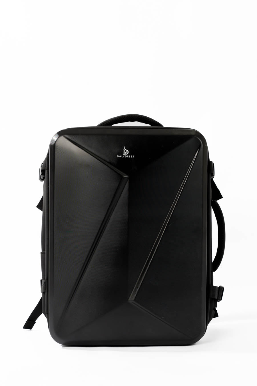 حقيبة ظهر لابتوب هندسية ذات غلاف صلب