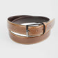 Premium Genuine Leather Belt with Stitched Detailing