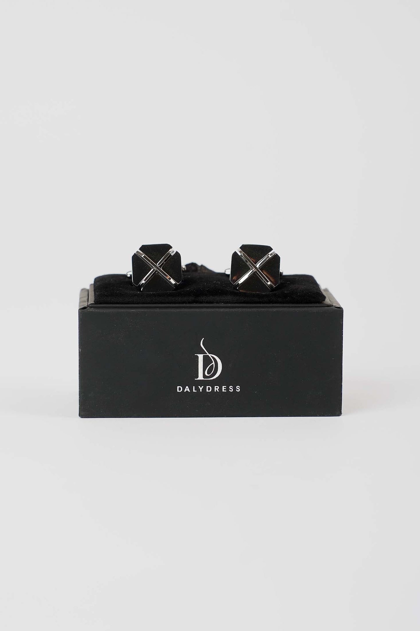 Sleek Cross-Bar Cufflinks