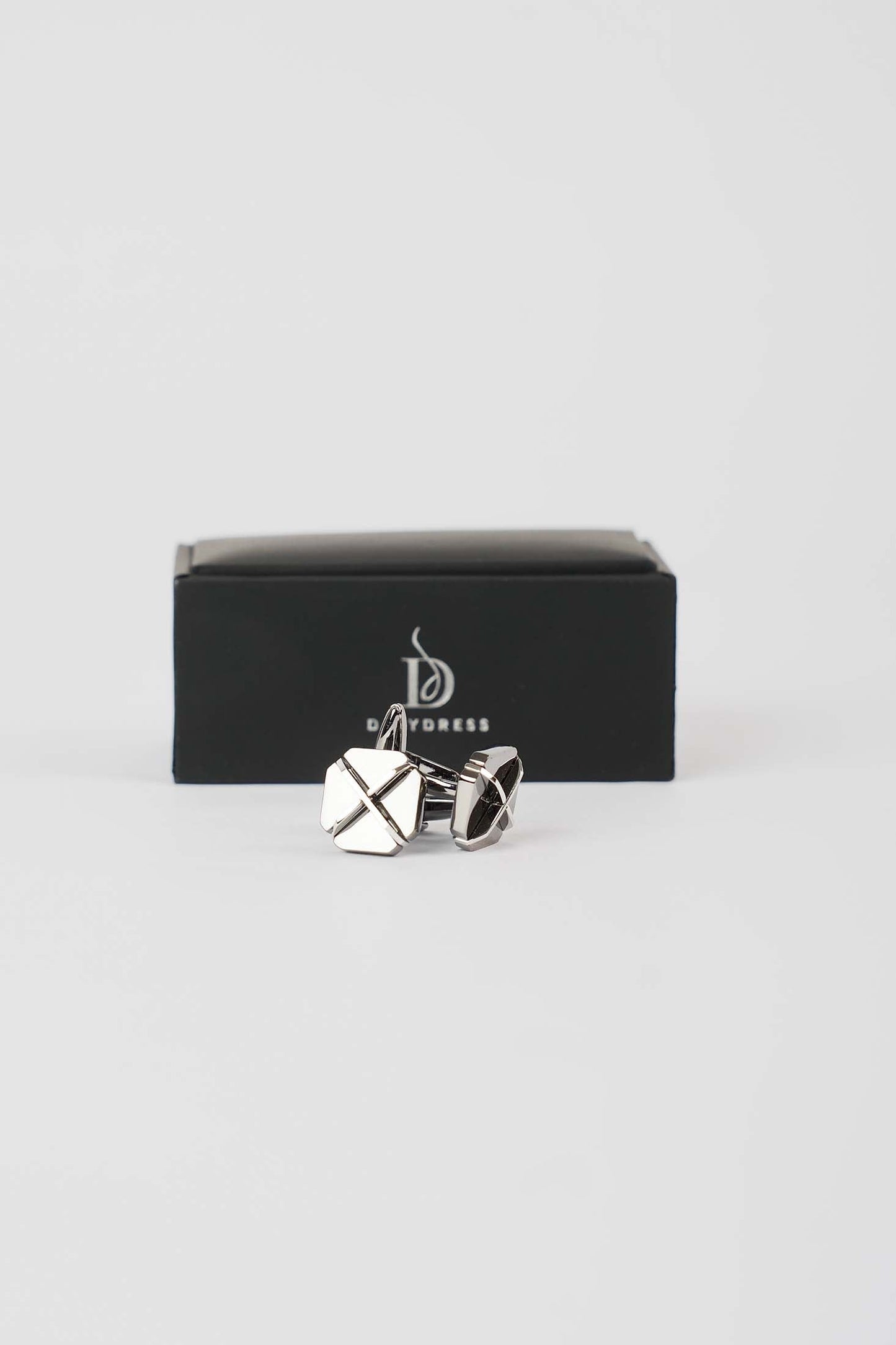 Sleek Cross-Bar Cufflinks