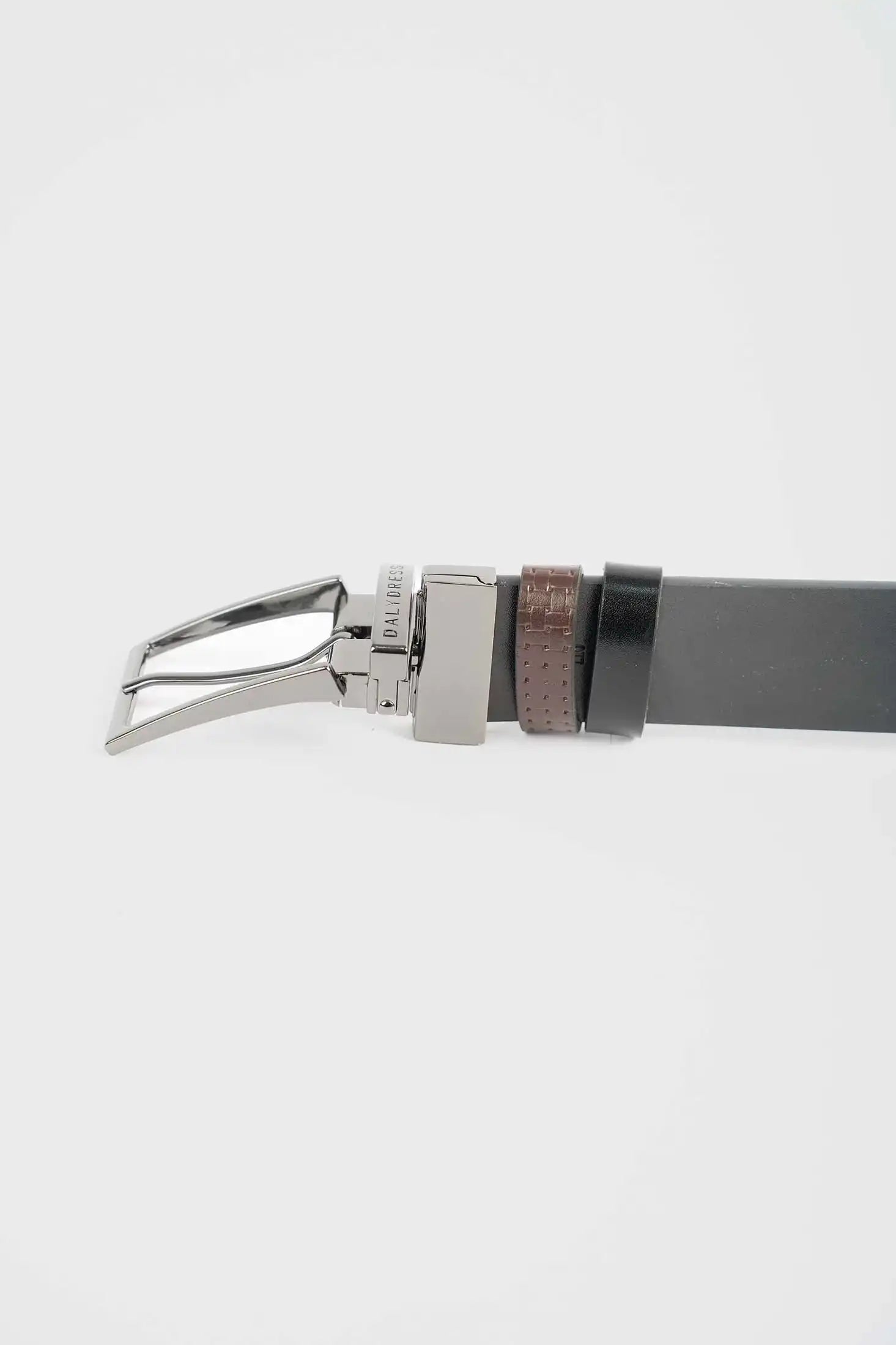 Smooth Finish Belt Set with Interchangeable Buckles