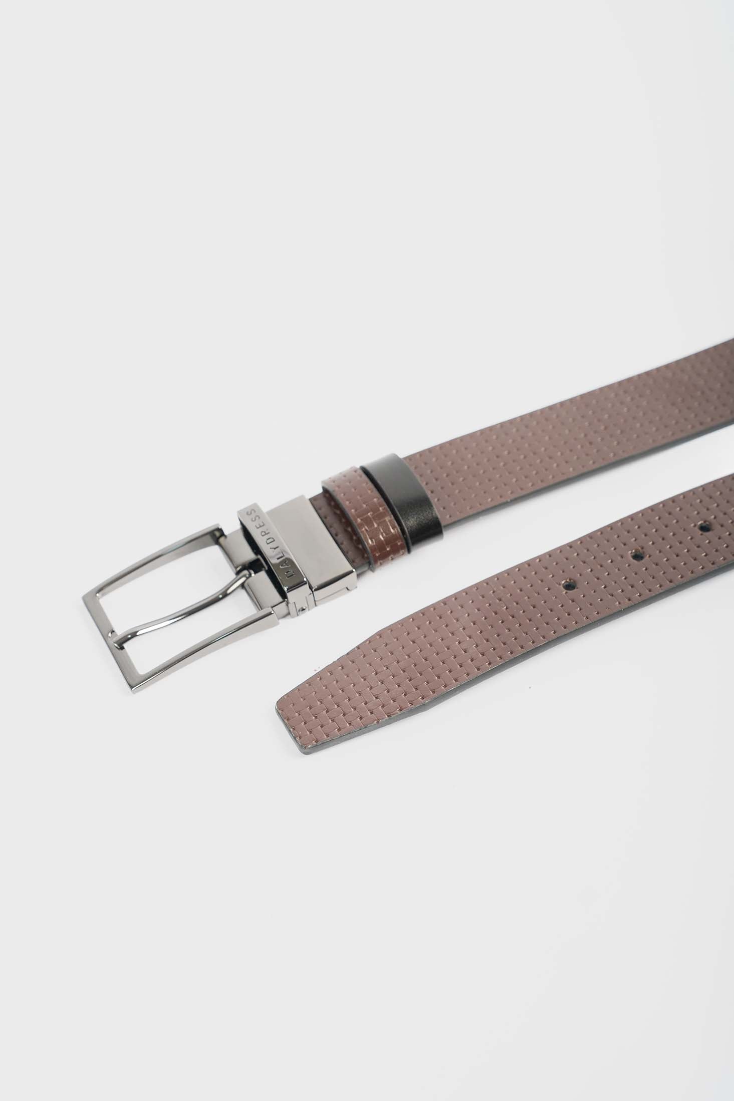 Smooth Finish Belt Set with Interchangeable Buckles