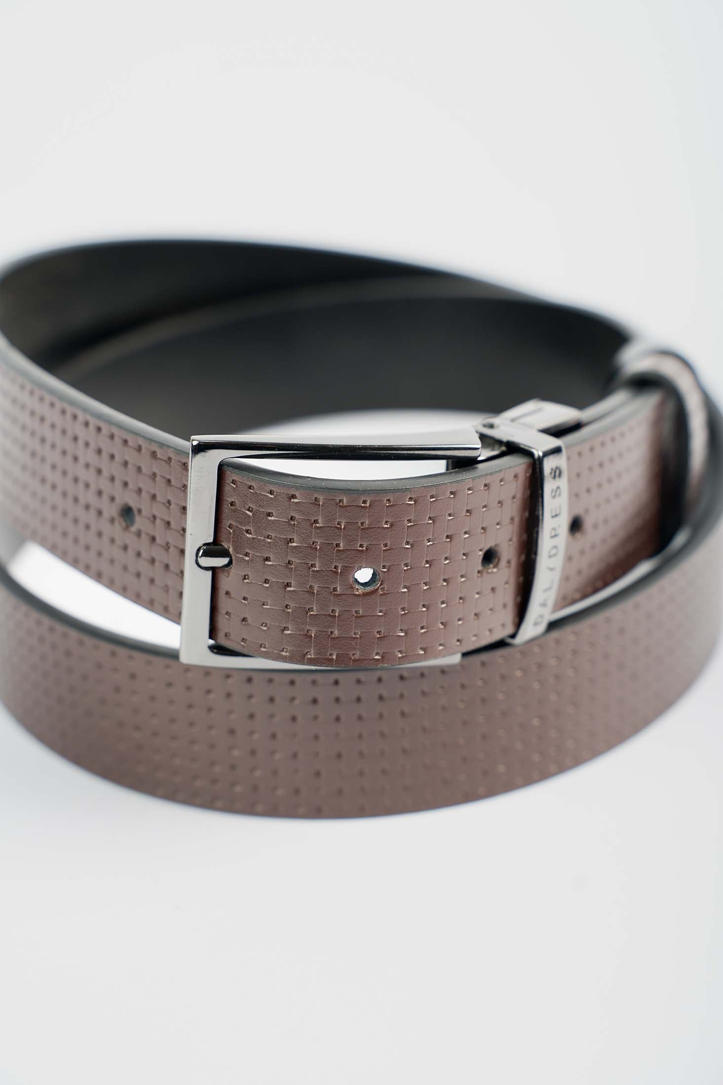 Smooth Finish Belt Set with Interchangeable Buckles
