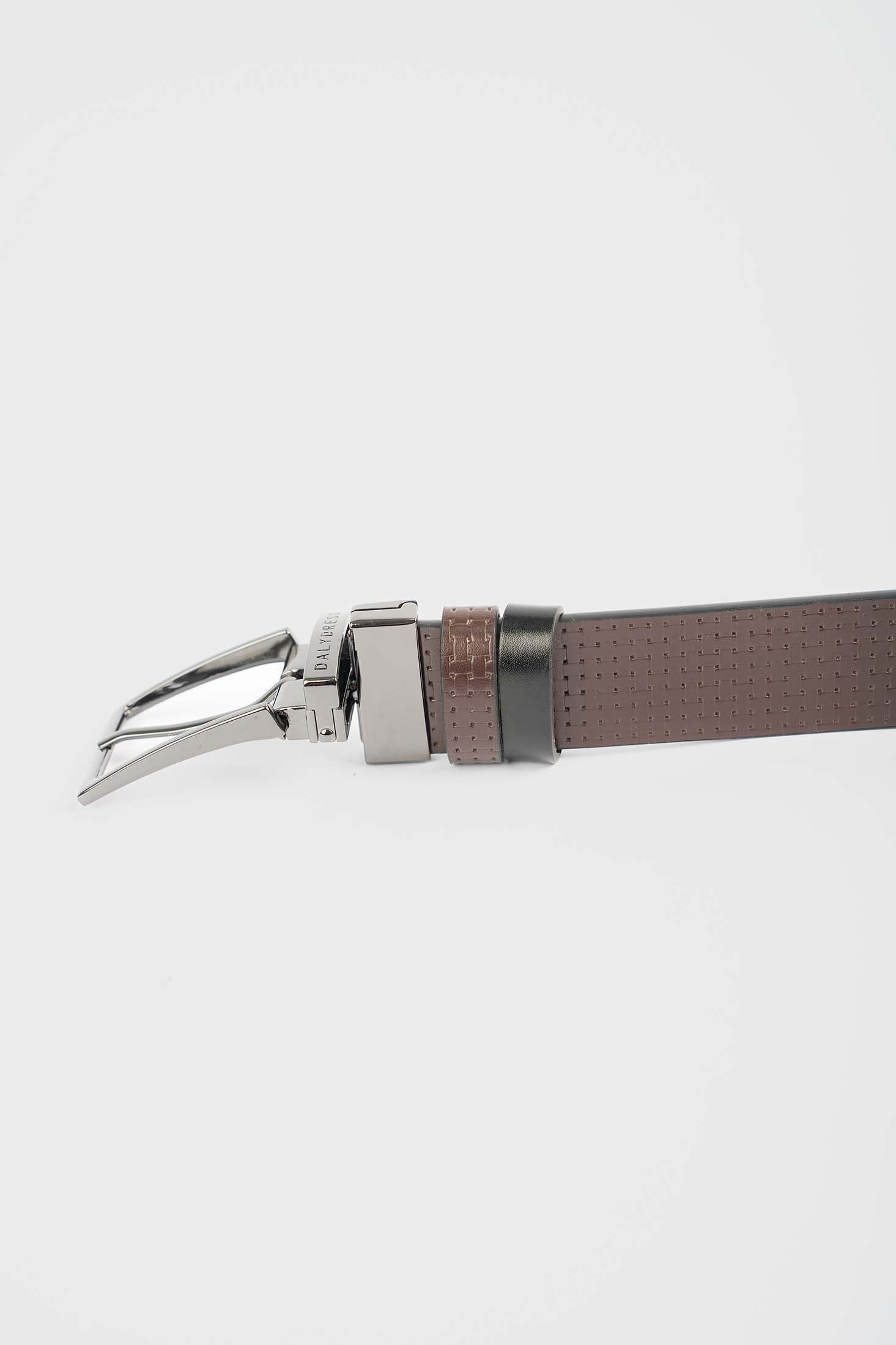 Smooth Finish Belt Set with Interchangeable Buckles