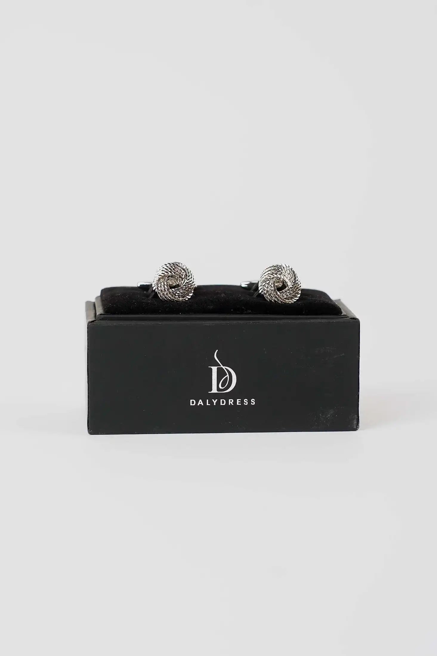 Twisted Knot Textured Cufflinks