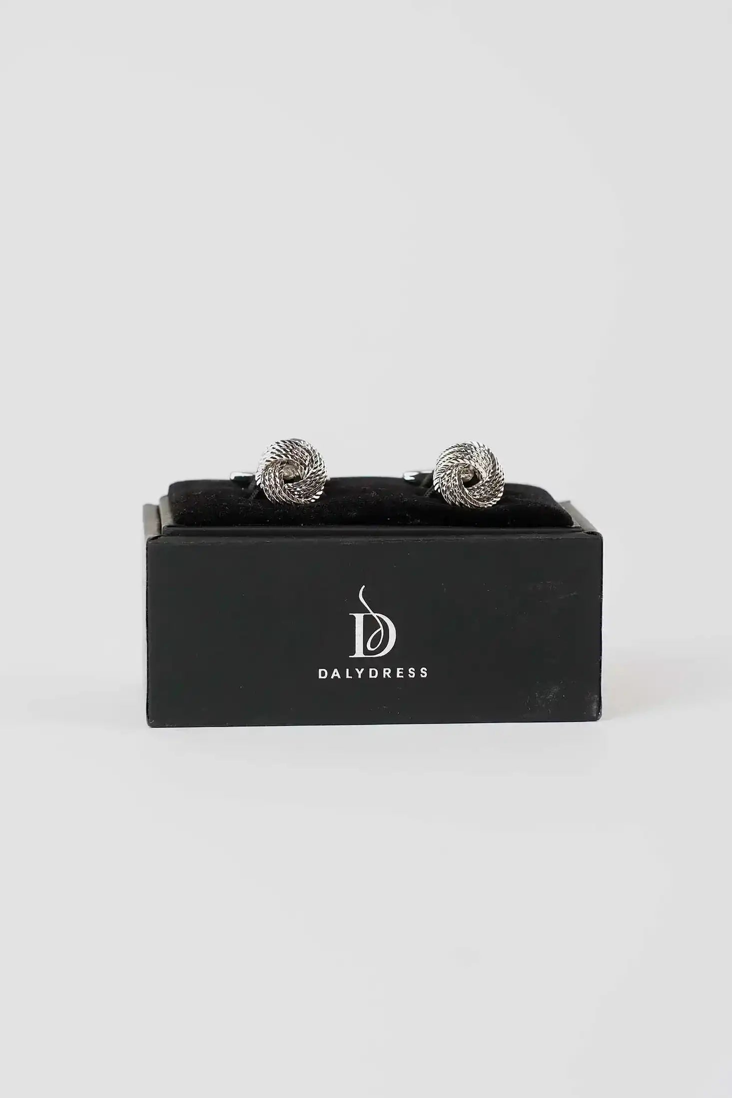 Twisted Knot Textured Cufflinks