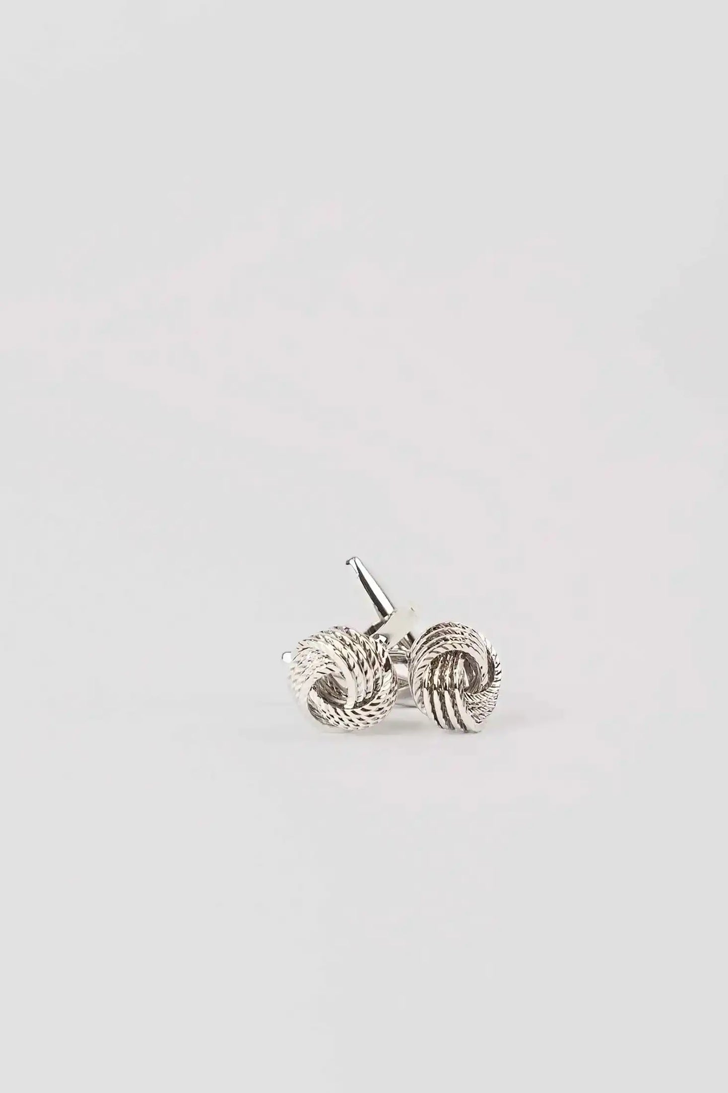 Twisted Knot Textured Cufflinks