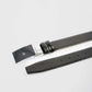 Dual-Tone Reversible Leather Belt