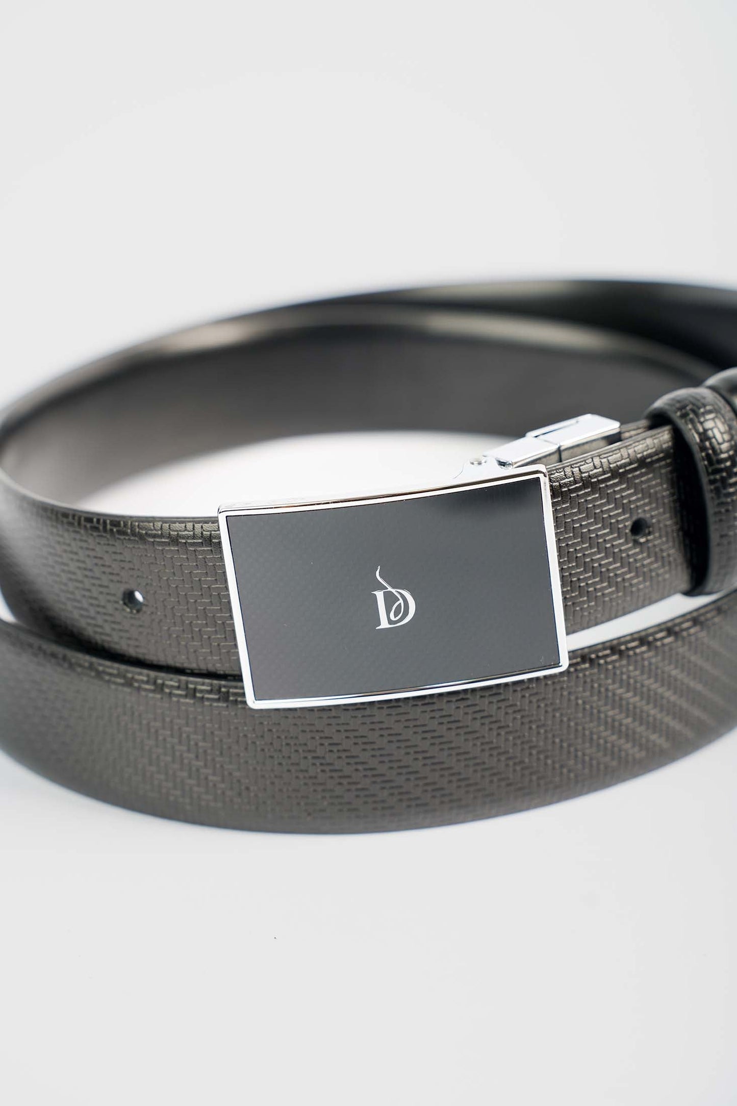 Dual-Tone Reversible Leather Belt