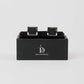 Sophisticated Carbon-Texture Square Cufflinks