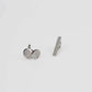 Textured Cufflink & Metal Tie Clip Set