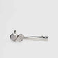 Textured Cufflink & Metal Tie Clip Set